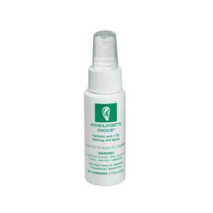 audiologist's choice hearing aid spray